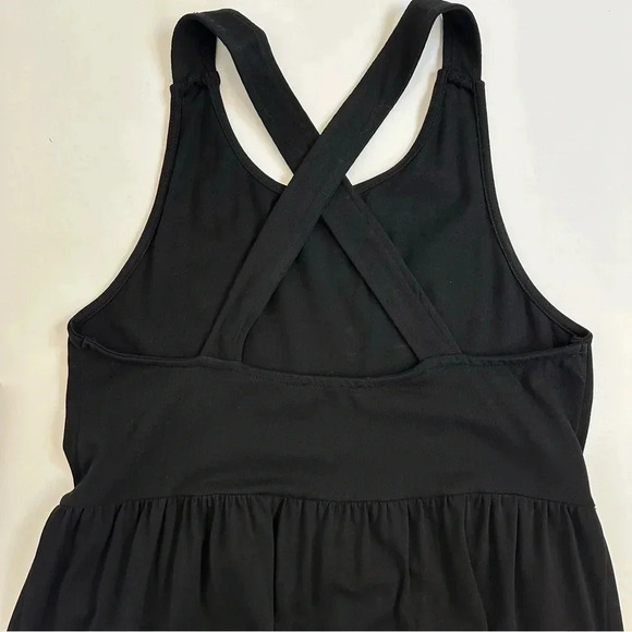 NWOT JCREW Tiered Knit Midi Maxi Black Eyelet Dress M - Picture 8 of 16